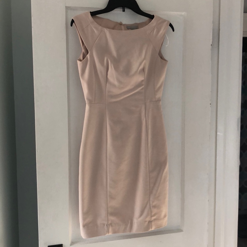 H&M blush business casual dress